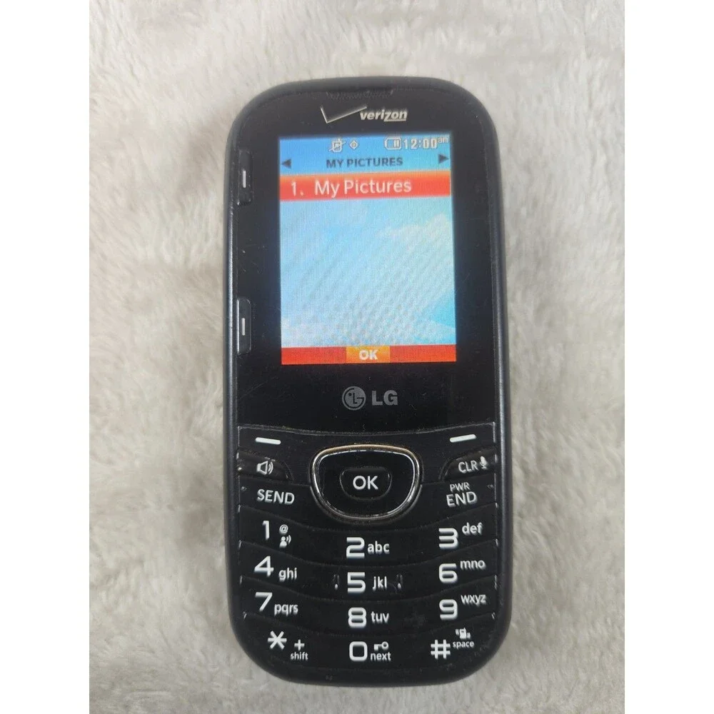 LG Cosmos 2 VN251 Verizon Slide QWERTY Keyboard Phone Tested Working Battery